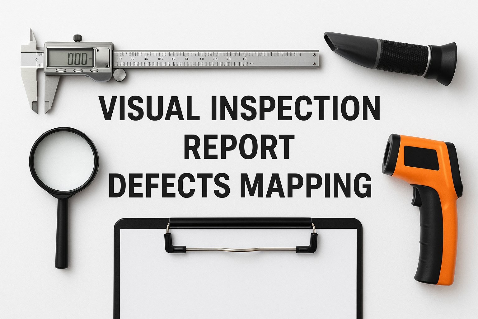 Visual Inspection Report Defects Mapping